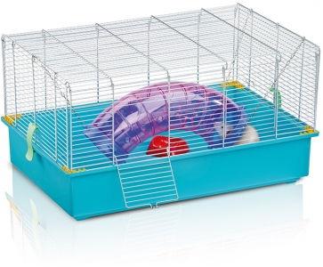 Клетка для крыс «Rat 60», белый/голубой